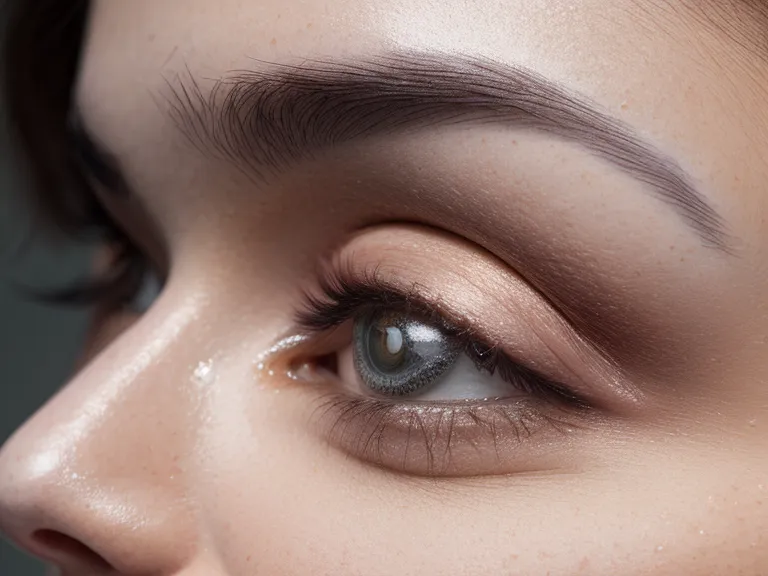 Cejas efecto polvo con cuidado post-procedimiento resistente al cloro y la sal durante las vacaciones de verano