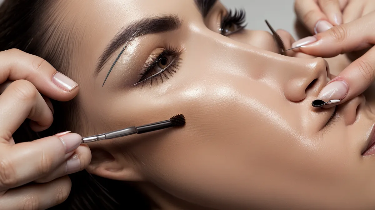 Lectura de subtonos de piel y colorimetría para micropigmentación de cejas con éxito