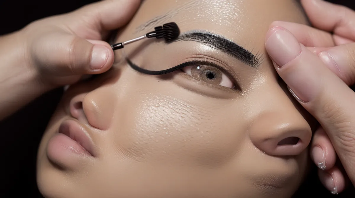 Cuidados de cejas efecto polvo para lograr una retención de color duradera