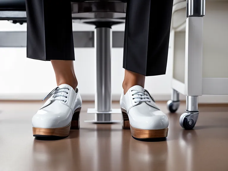 Postura de los pies y taburete ergonómico en cabina, clave de la ergonomía para micropigmentadores