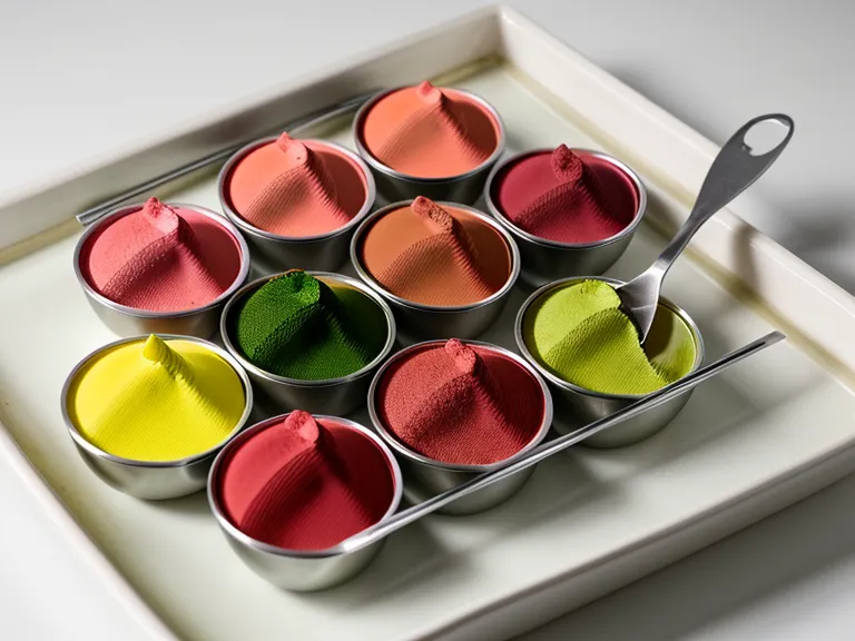 Paleta de pigmentos para micropigmentación de labios, PMU en tonos naturales
